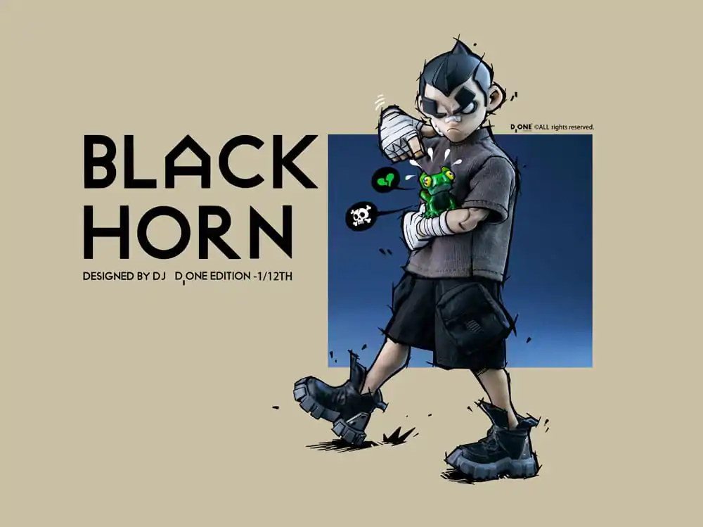 The Circle Figurka Akcji Kit 1/12 Black Horn Year of the Loong Limited Edition 16 cm zdjęcie produktu