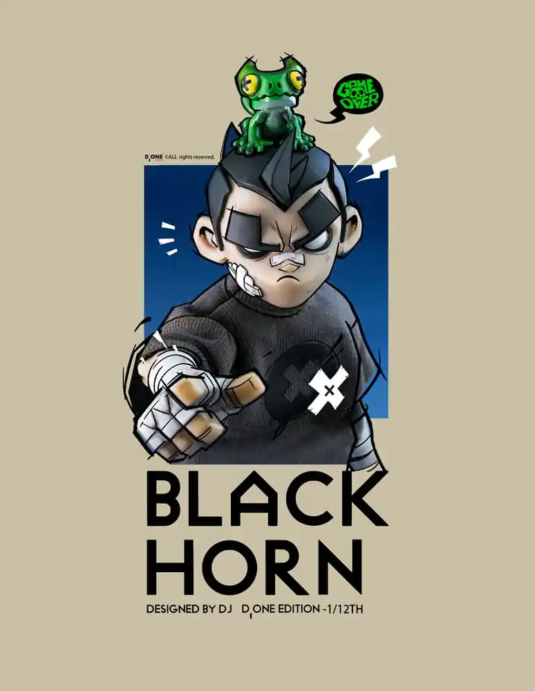 The Circle Figurka Akcji Kit 1/12 Black Horn Year of the Loong Limited Edition 16 cm zdjęcie produktu
