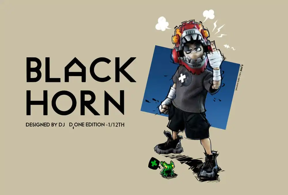 The Circle Figurka Akcji Kit 1/12 Black Horn Year of the Loong Limited Edition 16 cm zdjęcie produktu