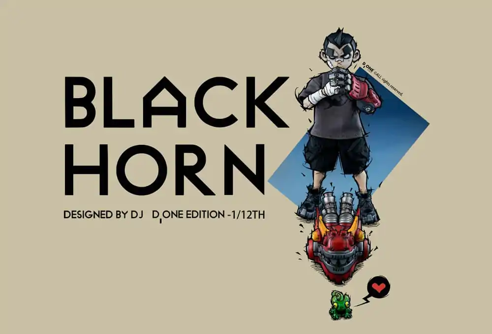 The Circle Figurka Akcji Kit 1/12 Black Horn Year of the Loong Limited Edition 16 cm zdjęcie produktu