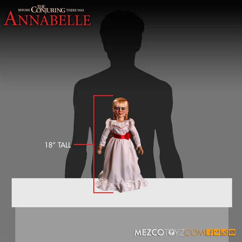 The Conjuring Skalowana Replika Lalki Annabelle 46 cm zdjęcie produktu