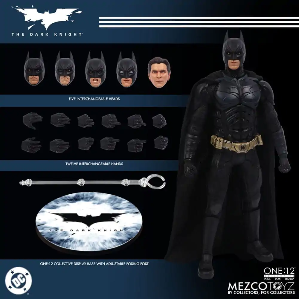 The Dark Knight Action Figure 1/12 Batman 17 cm zdjęcie produktu