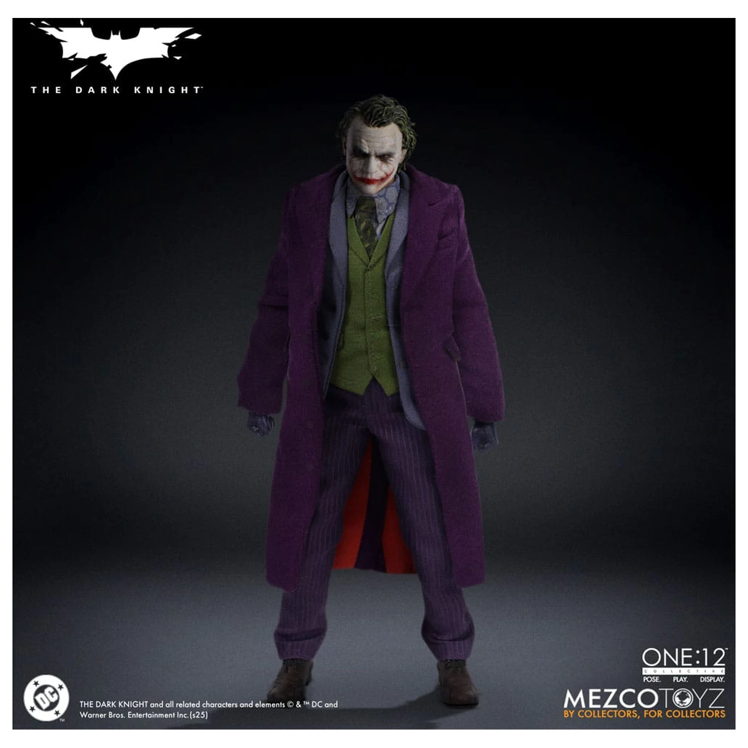 The Dark Knight Figurka Akcji 1/12 Joker 17 cm zdjęcie produktu