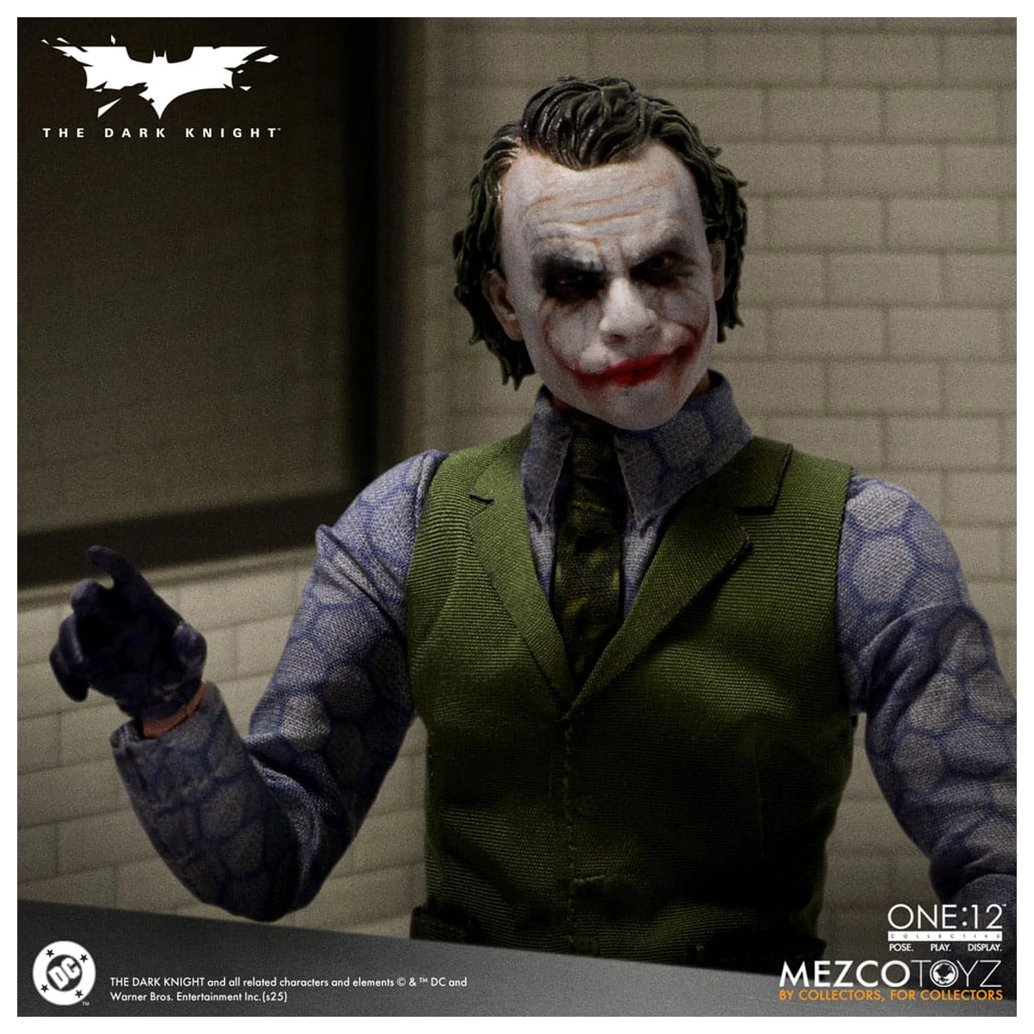 The Dark Knight Figurka Akcji 1/12 Joker 17 cm zdjęcie produktu