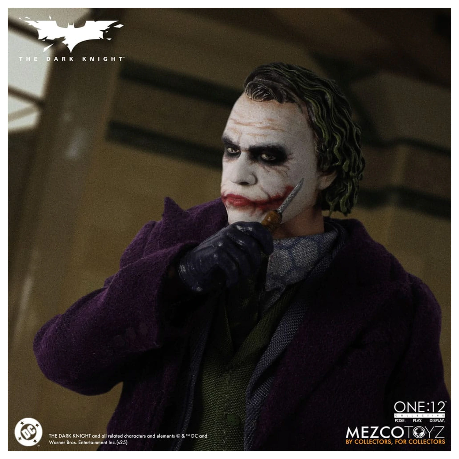 The Dark Knight Figurka Akcji 1/12 Joker 17 cm zdjęcie produktu