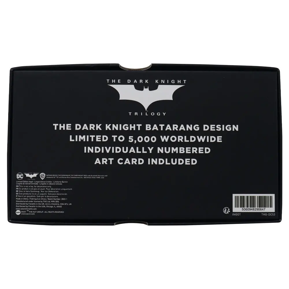 The Dark Knight Replika Batman Batarang Limited Edition 18 cm zdjęcie produktu