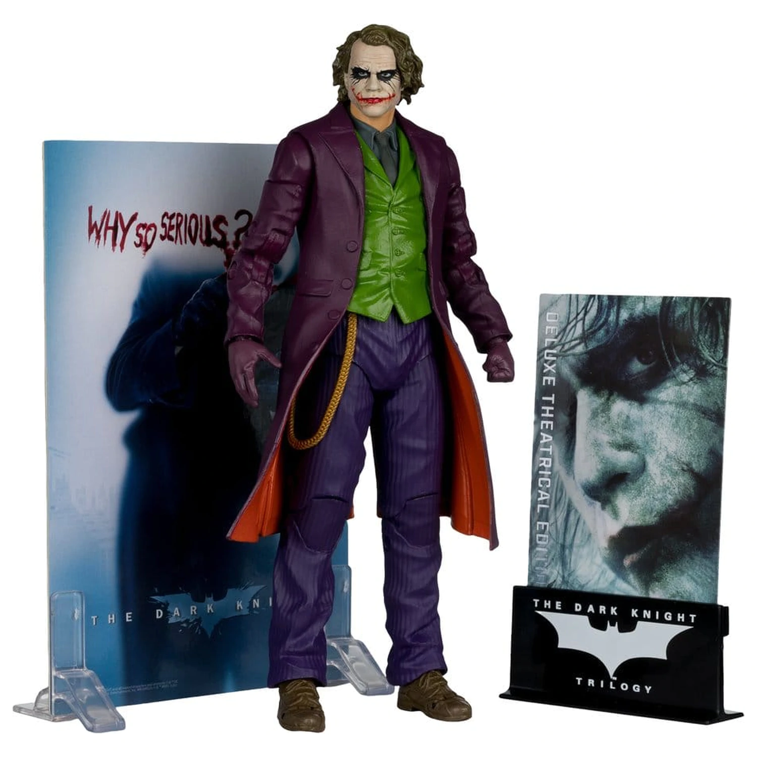 The Dark Knight DC Multiverse Deluxe Theatrical Edition figurka akcji Joker 18 cm zdjęcie produktu
