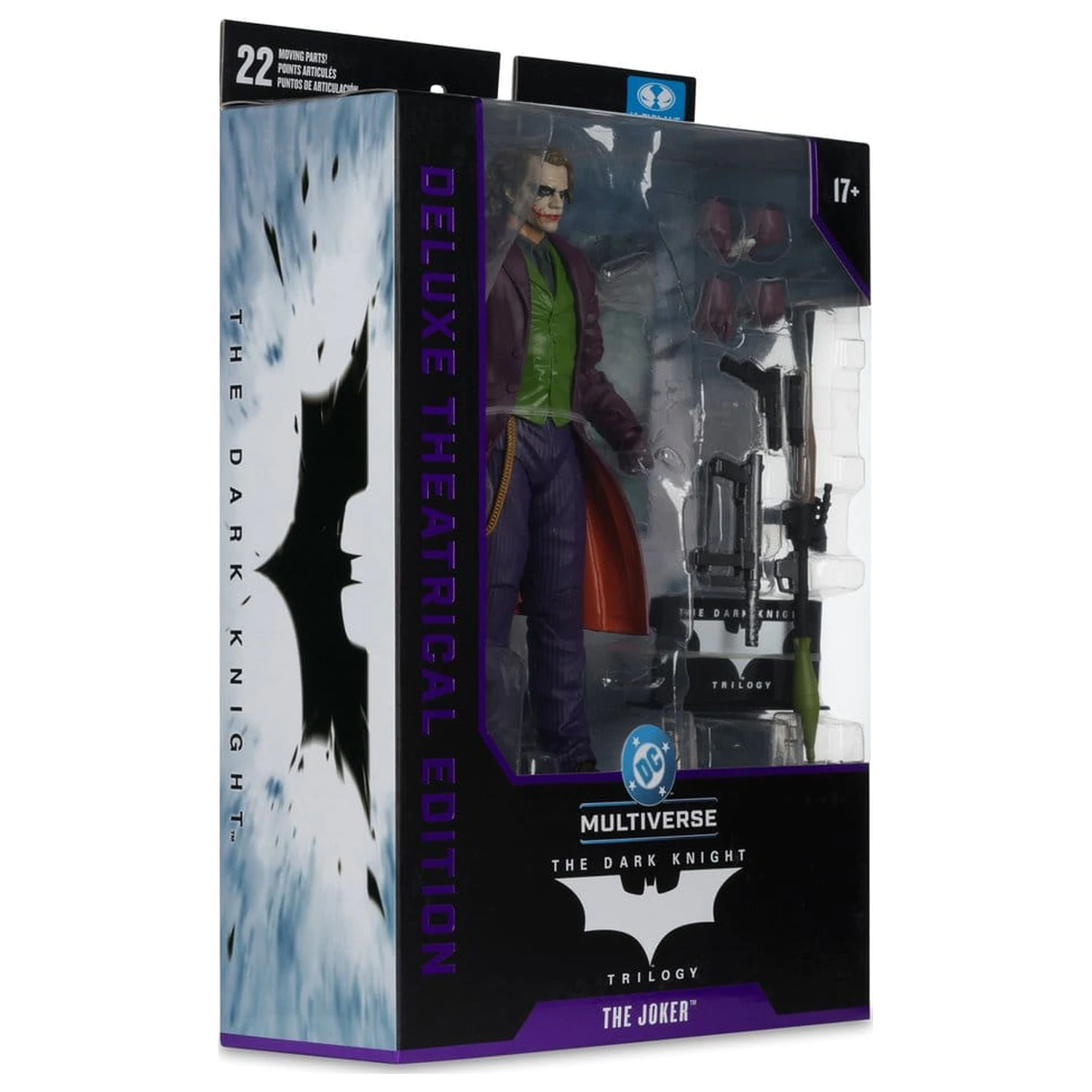The Dark Knight DC Multiverse Deluxe Theatrical Edition figurka akcji Joker 18 cm zdjęcie produktu