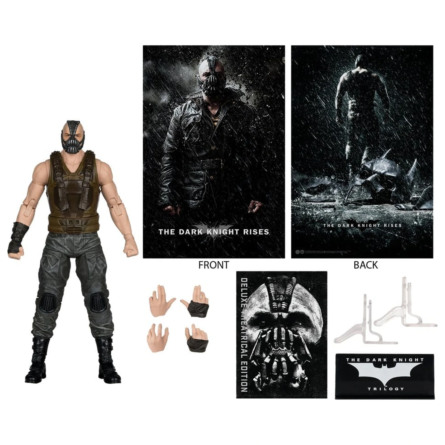 The Dark Knight Rises DC Multiverse Deluxe Theatrical Edition figurka akcji Bane 19 cm zdjęcie produktu