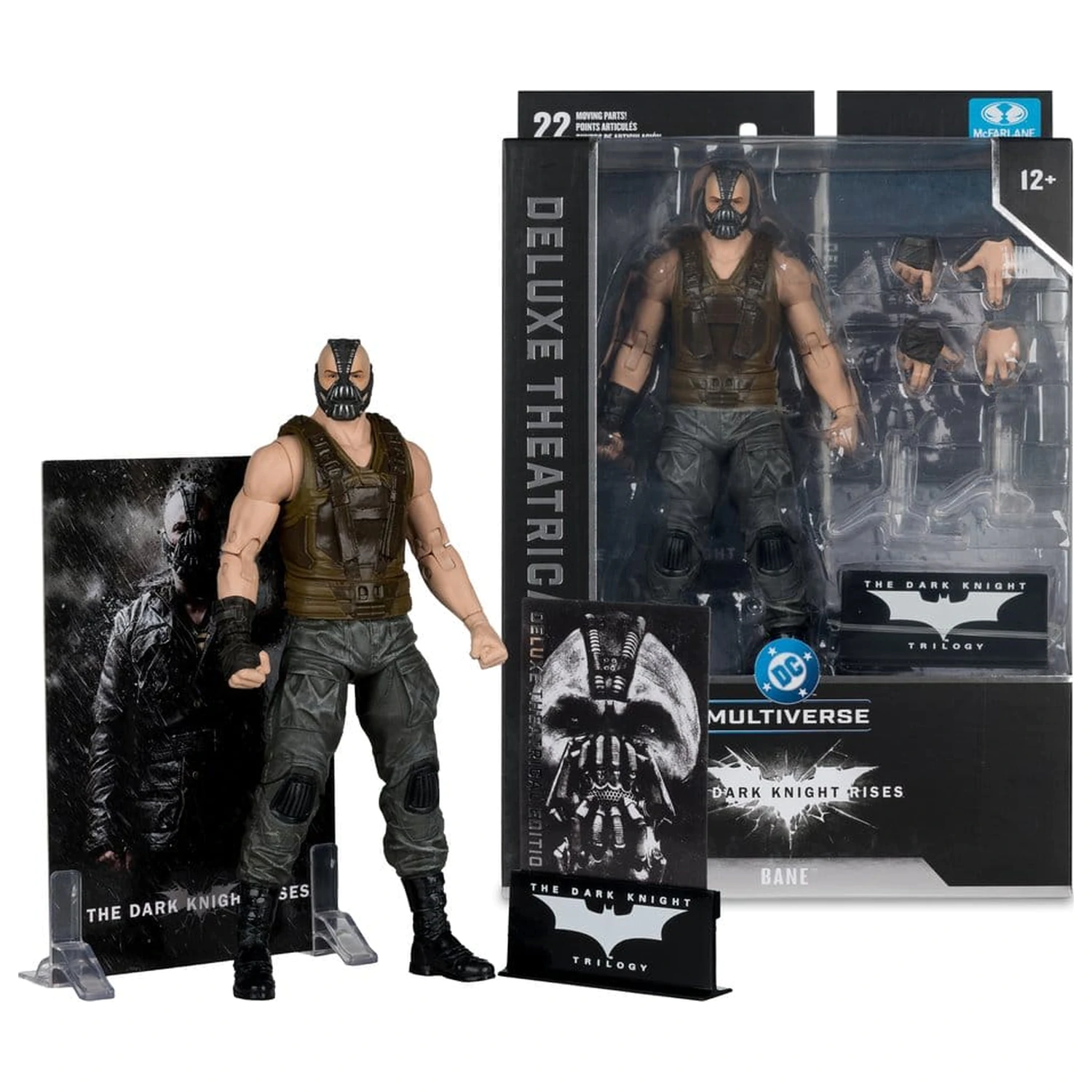 The Dark Knight Rises DC Multiverse Deluxe Theatrical Edition figurka akcji Bane 19 cm zdjęcie produktu