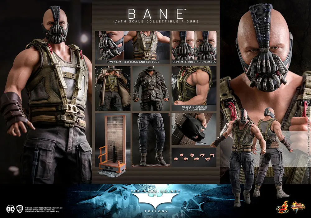 The Dark Knight Trilogy Movie Masterpiece Figurka Akcji 1/6 Bane 31 cm zdjęcie produktu