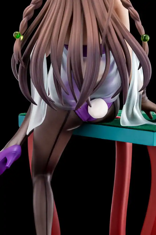 The Demon Sword Master of Excalibur Academy Statua 1/6 Elfine Phillet w fioletowym kostiumie króliczka w kwiaty z systemem "Nip Slip Gimmick" 17 cm zdjęcie produktu