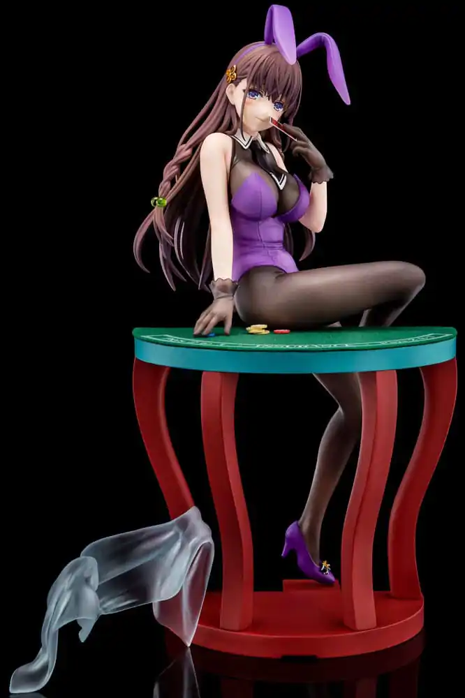 The Demon Sword Master of Excalibur Academy Statua 1/6 Elfine Phillet w fioletowym kostiumie króliczka w kwiaty z systemem "Nip Slip Gimmick" 17 cm zdjęcie produktu