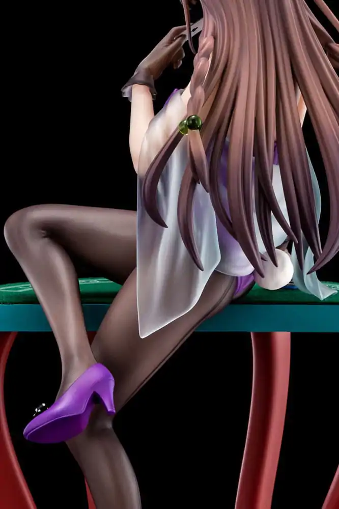 The Demon Sword Master of Excalibur Academy Statua 1/6 Elfine Phillet w fioletowym kostiumie króliczka w kwiaty z systemem "Nip Slip Gimmick" 17 cm zdjęcie produktu