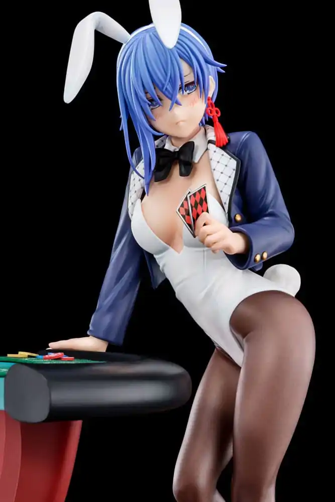 Statua The Demon Sword Master of Excalibur Academy 1/6 Sakuya Sieglinde w kostiumie króliczka w kolorze lapis lazuli blue z systemem Nip Slip Gimmick 25 cm zdjęcie produktu
