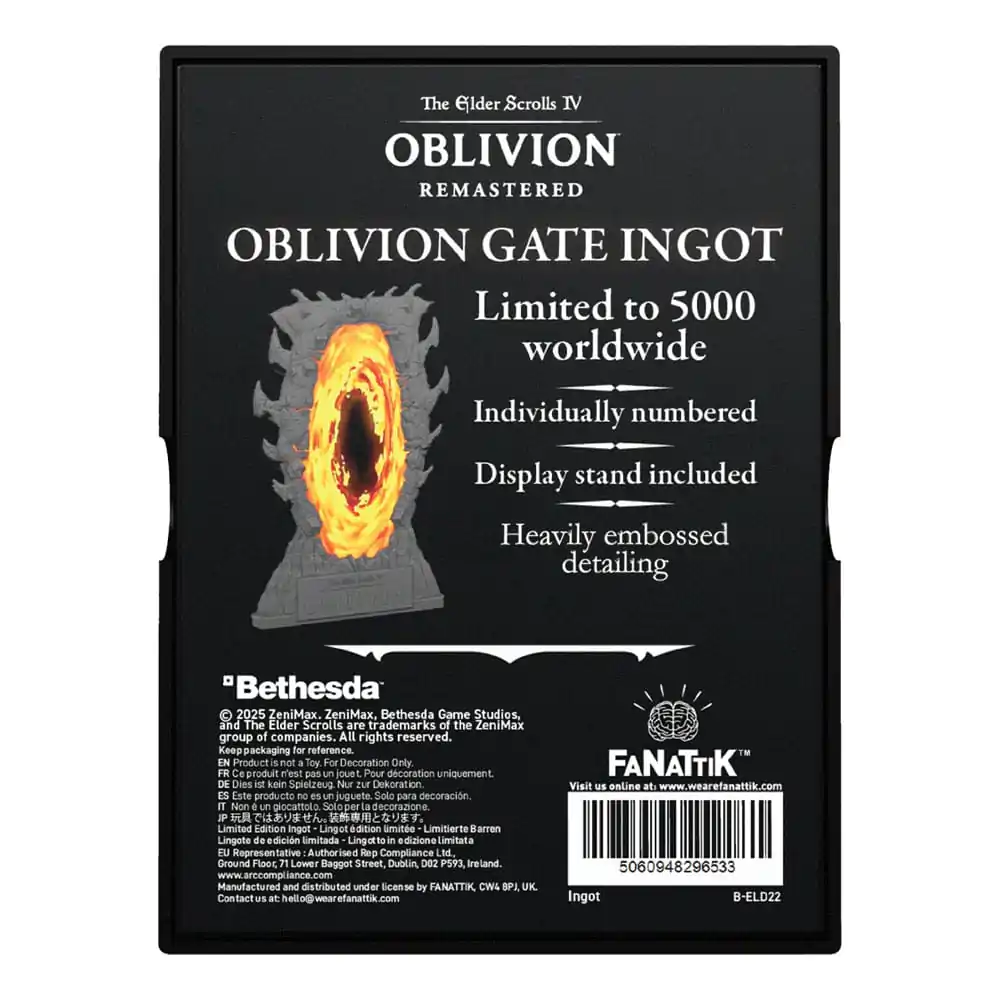 The Elder Scrolls IV: Oblivion Ingot Gates zdjęcie produktu