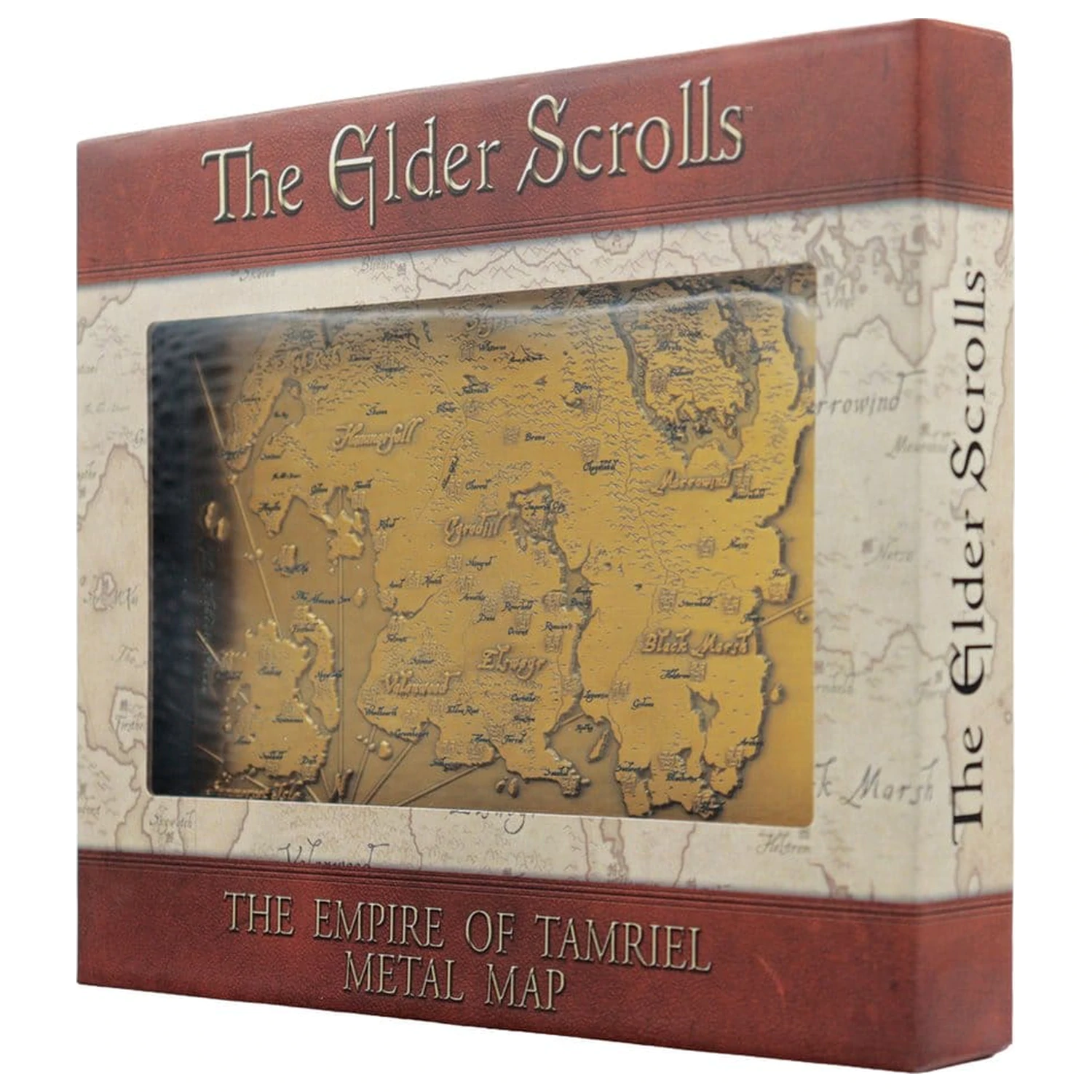 The Elder Scrolls Replika Metalowa Mapa Tamriel Edycja Limitowana 15 x 13 cm zdjęcie produktu