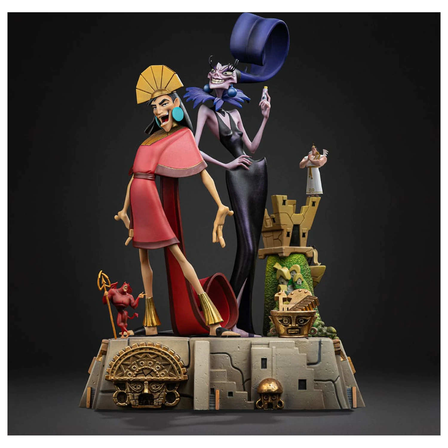 The Emperor's New Groove Deluxe Art Scale Statua 1/10 Kuzco & Yzma 28 cm zdjęcie produktu