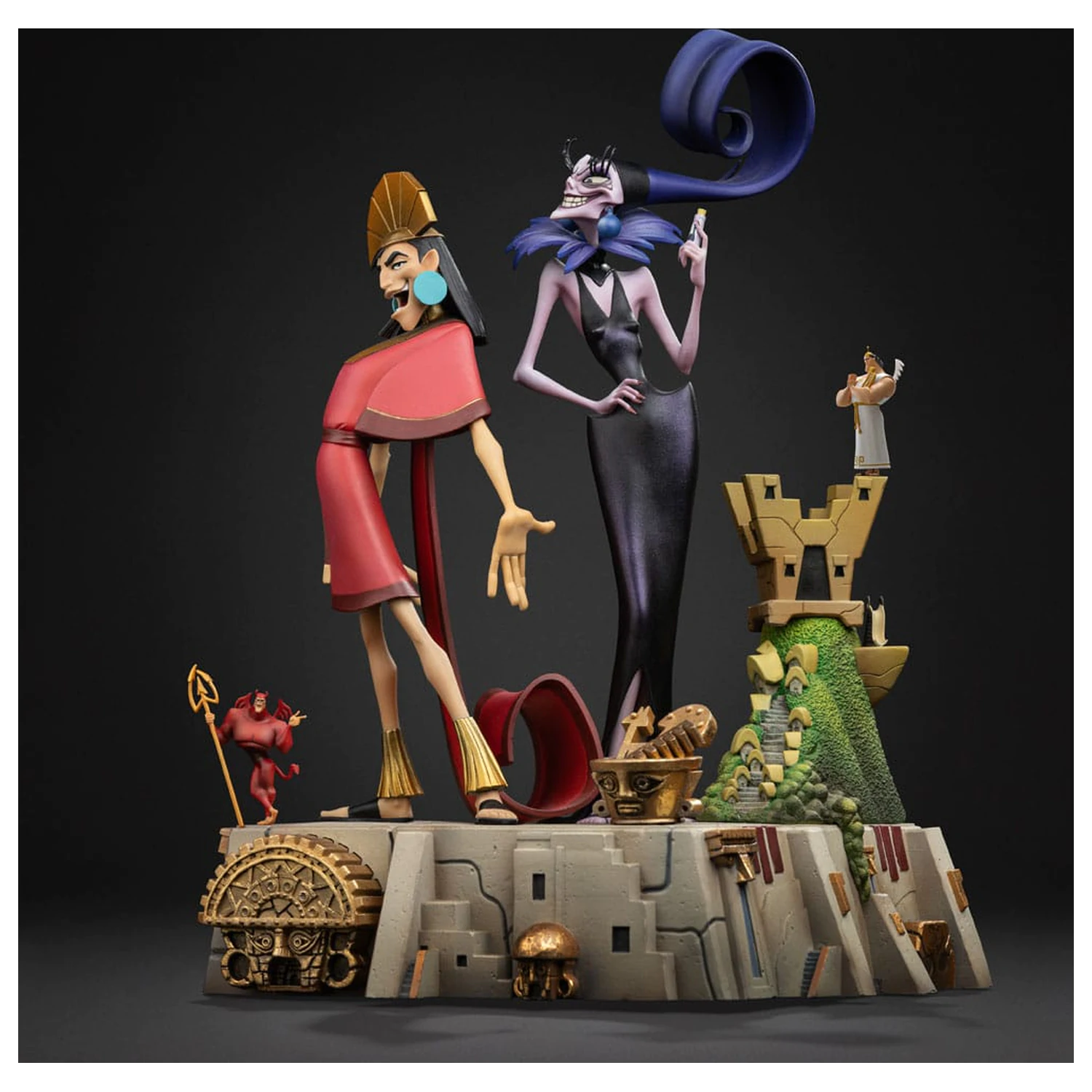 The Emperor's New Groove Deluxe Art Scale Statua 1/10 Kuzco & Yzma 28 cm zdjęcie produktu