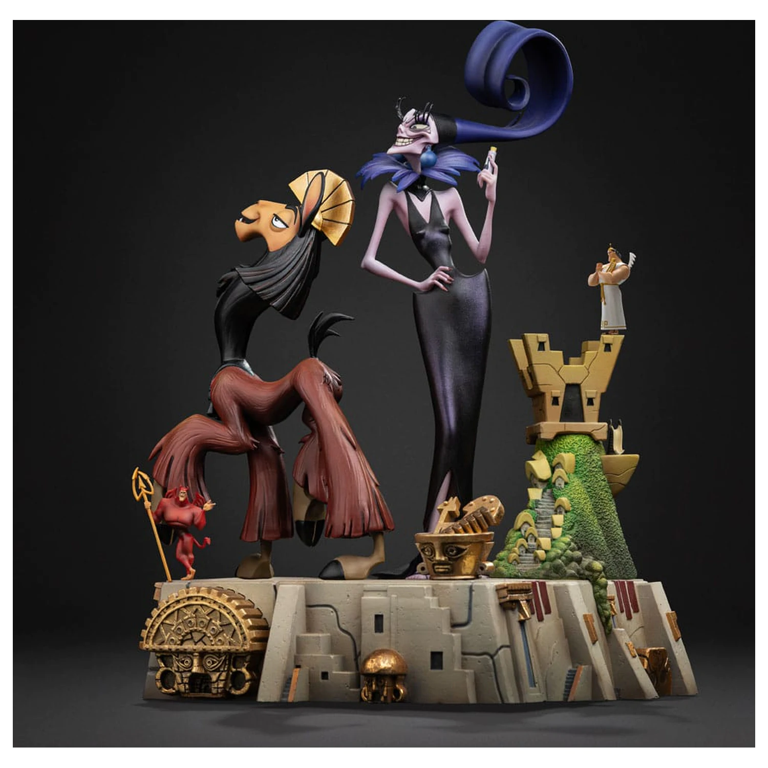 The Emperor's New Groove Deluxe Art Scale Statua 1/10 Kuzco & Yzma 28 cm zdjęcie produktu