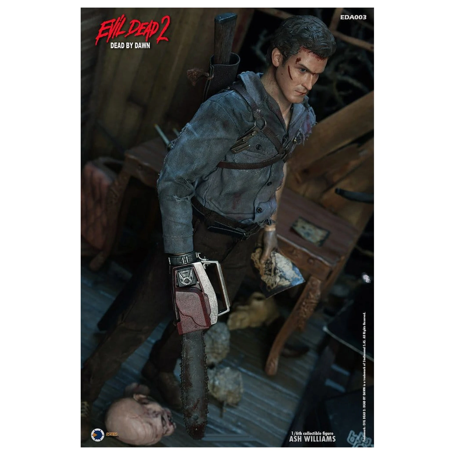 The Evil Dead II figurka akcji 1/6 Ash Williams 31 cm zdjęcie produktu