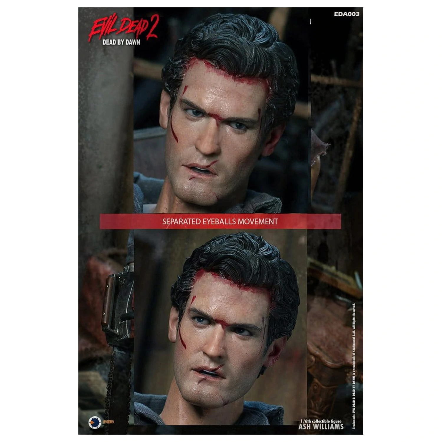 The Evil Dead II figurka akcji 1/6 Ash Williams 31 cm zdjęcie produktu