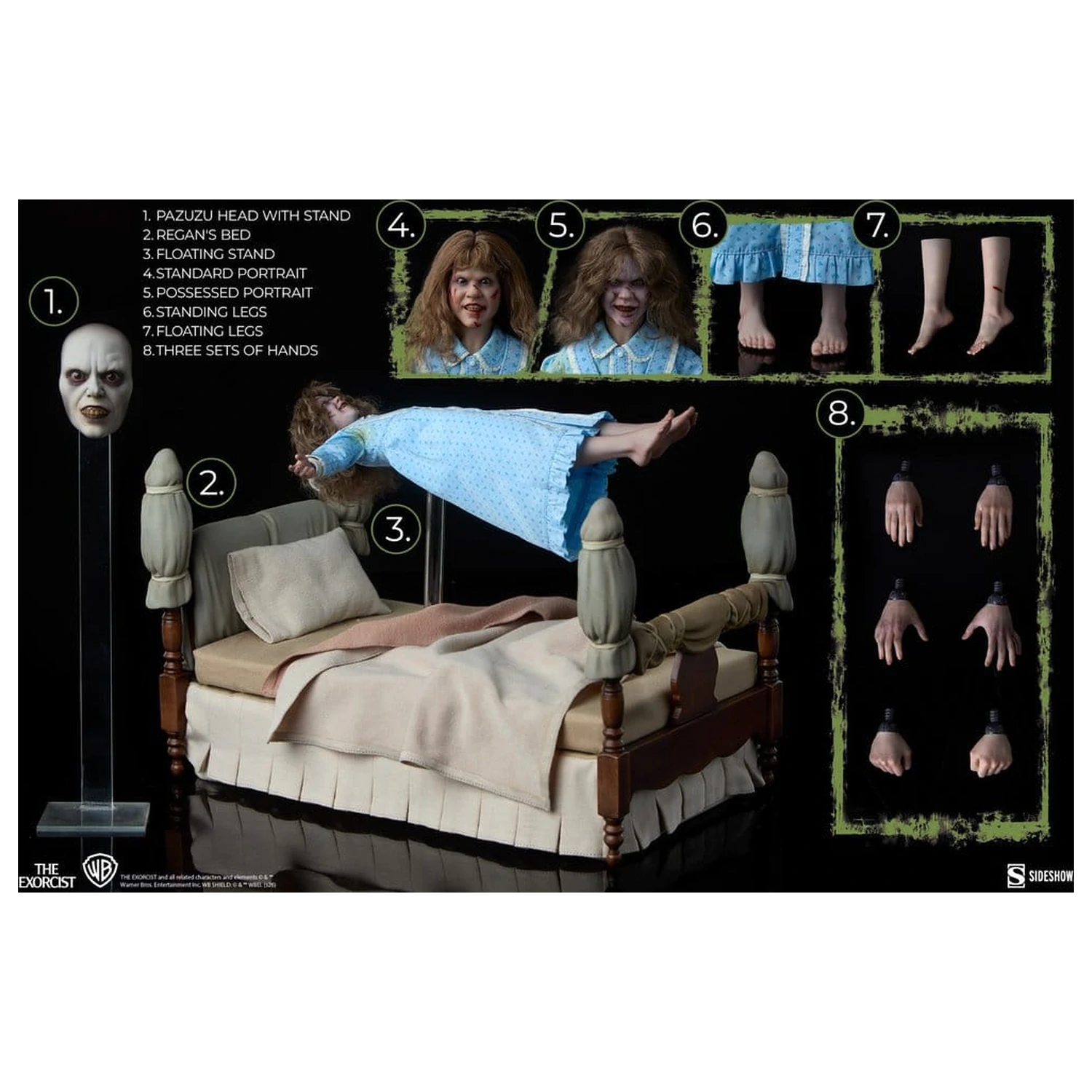 Figurka akcji The Exorcist 1/6 Regan MacNeil (Deluxe Edition) 23 cm zdjęcie produktu