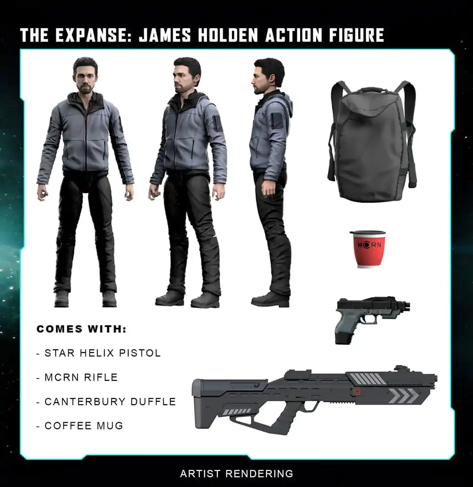 The Expanse Figurka Akcji James Holden 20 cm zdjęcie produktu