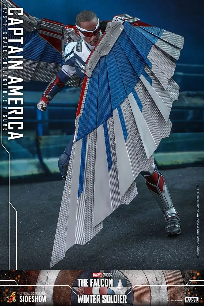 Figurka Akcji Falcon i Zimowy Żołnierz 1/6 Kapitan Ameryka 30 cm zdjęcie produktu