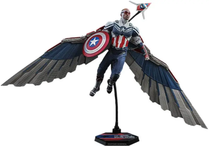 Figurka Akcji Falcon i Zimowy Żołnierz 1/6 Kapitan Ameryka 30 cm zdjęcie produktu
