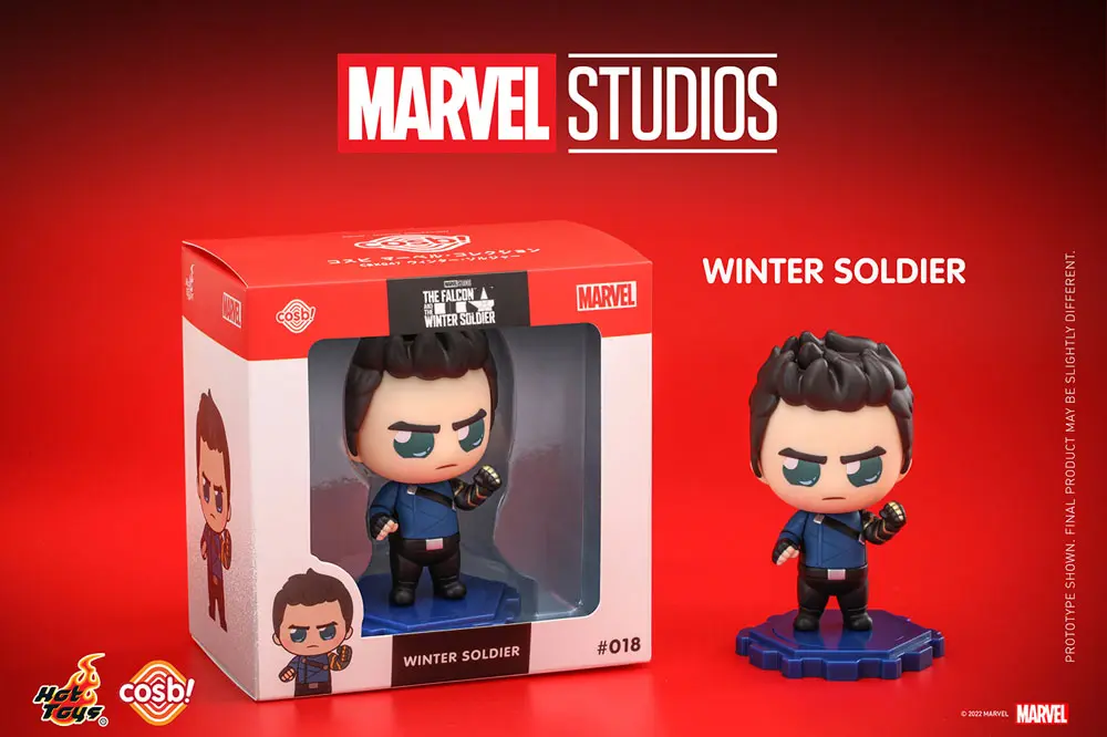 The Falcon and the Winter Soldier Cosbi Mini Figure Bucky Barnes 8 cm Figurka Mini Cosbi zdjęcie produktu