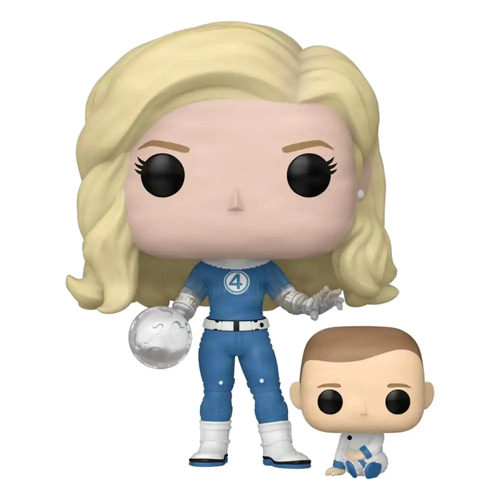 Fantastyczna Czwórka: Pierwsze Kroki Funko POP! & Buddy Marvel Vinyl Figure Niewidzialna Kobieta & Franklin 9 cm zdjęcie produktu