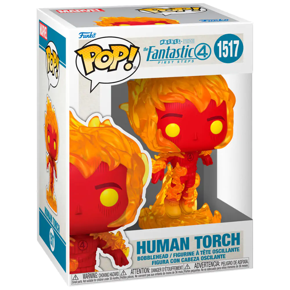 Fantastyczna Czwórka: Pierwsze Kroki Funko POP! Marvel Vinyl Figure Human Torch 9 cm zdjęcie produktu