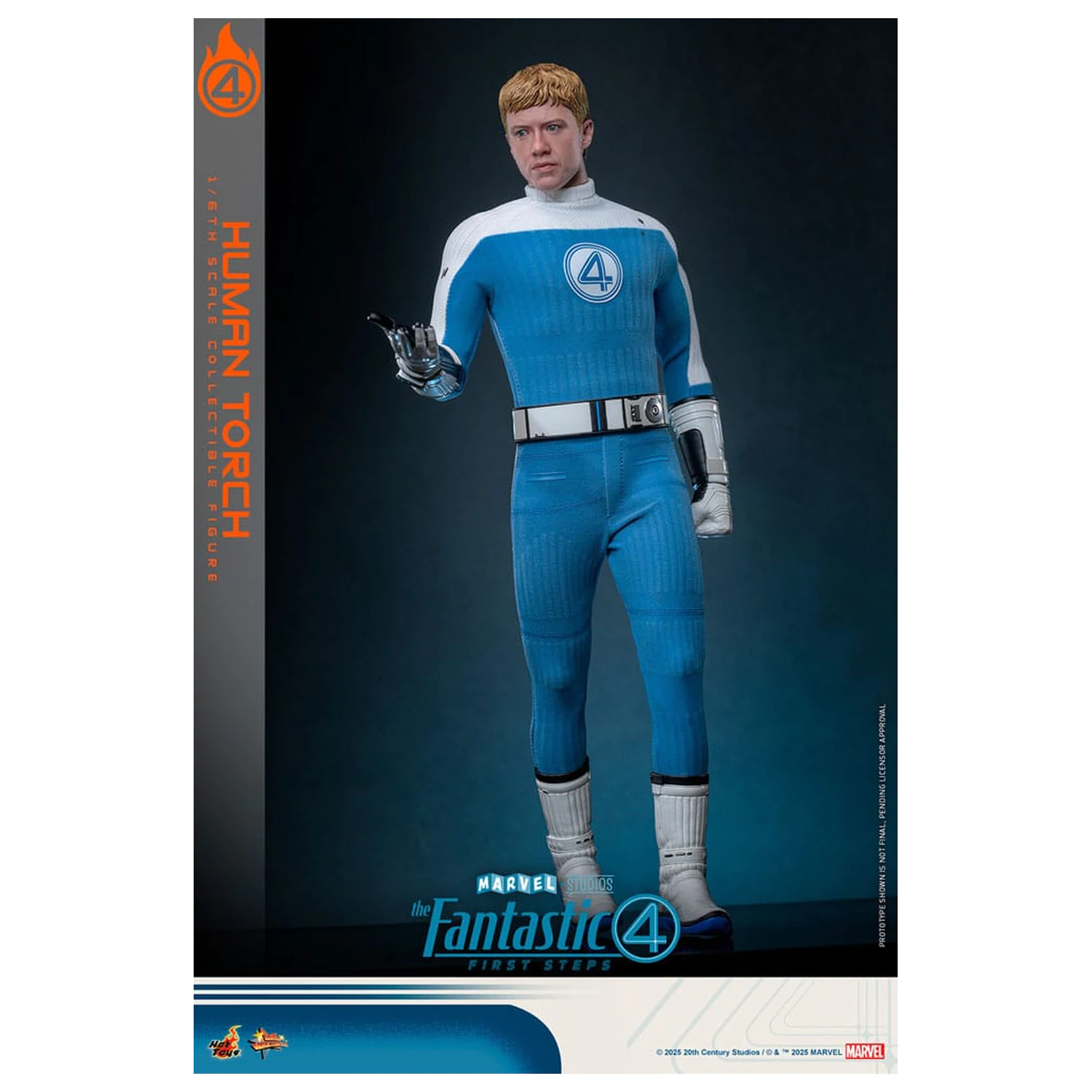 The Fantastic Four: Pierwsze Kroki Filmowe Arcydzieło Figurka Akcji 1/6 Ludzka Pochodnia 30 cm zdjęcie produktu