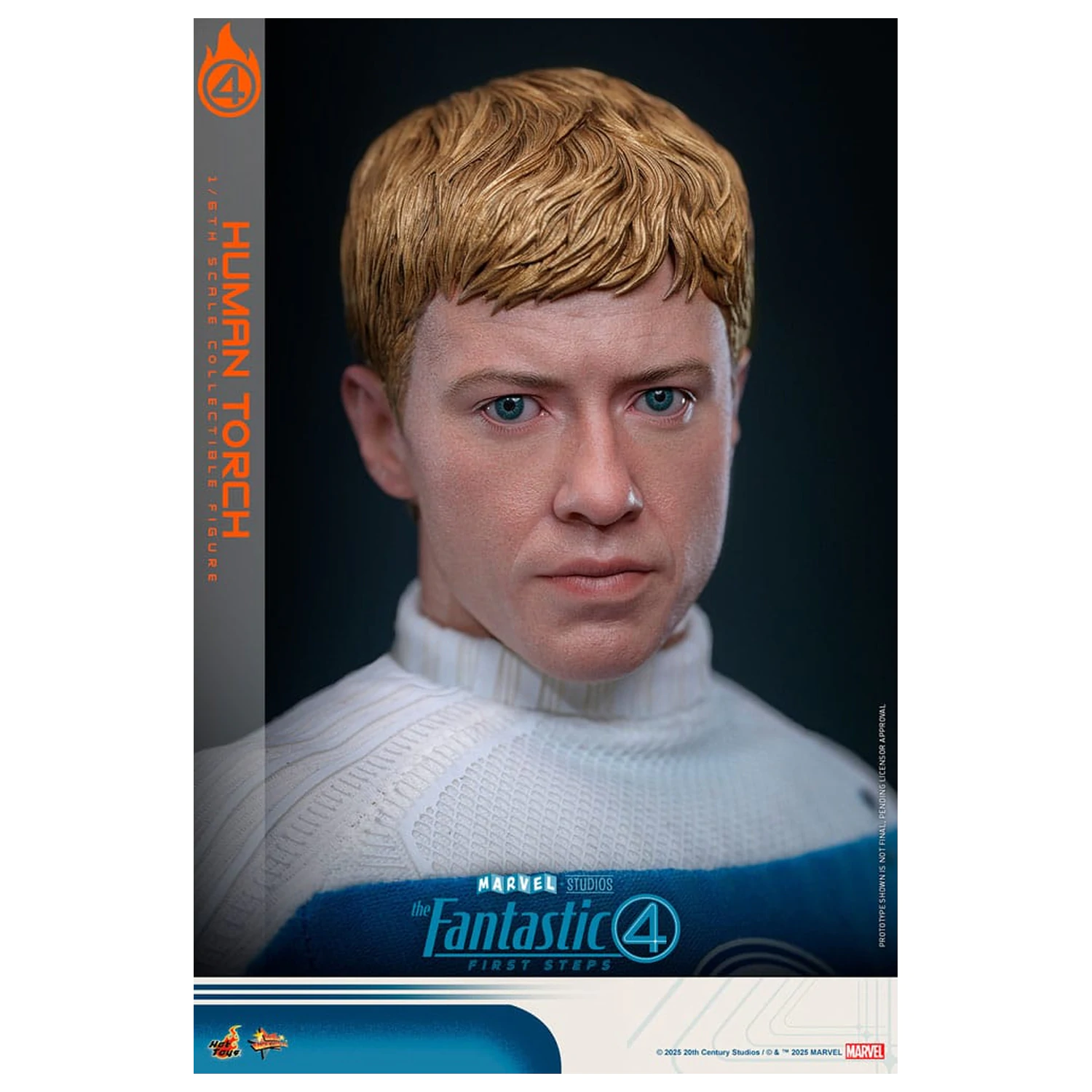 The Fantastic Four: Pierwsze Kroki Filmowe Arcydzieło Figurka Akcji 1/6 Ludzka Pochodnia 30 cm zdjęcie produktu