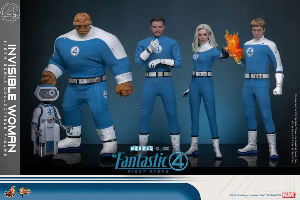 The Fantastic Four: First Steps Movie Masterpiece Figurka Akcji 1/6 Invisible Woman 28 cm zdjęcie produktu