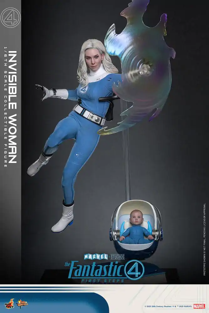 The Fantastic Four: First Steps Movie Masterpiece Figurka Akcji 1/6 Invisible Woman 28 cm zdjęcie produktu