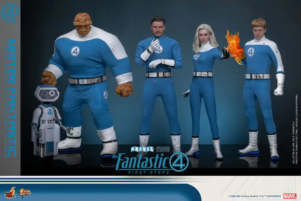 The Fantastic Four: First Steps Movie Masterpiece Figurka Akcji 1/6 Mister Fantastic 30 cm zdjęcie produktu