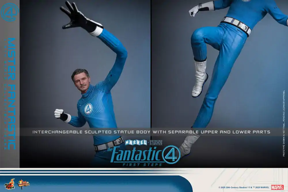 The Fantastic Four: First Steps Movie Masterpiece Figurka Akcji 1/6 Mister Fantastic 30 cm zdjęcie produktu