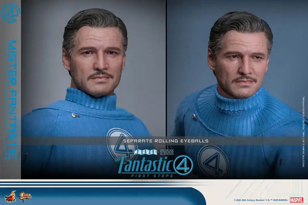 The Fantastic Four: First Steps Movie Masterpiece Figurka Akcji 1/6 Mister Fantastic 30 cm zdjęcie produktu