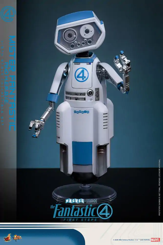 Fantastyczna Czwórka: Pierwsze Kroki Figurki Filmowe Masterpiece Action Figure 2-Pack 1/6 Mister Fantastic i H.E.R.B.I.E. 30 cm zdjęcie produktu