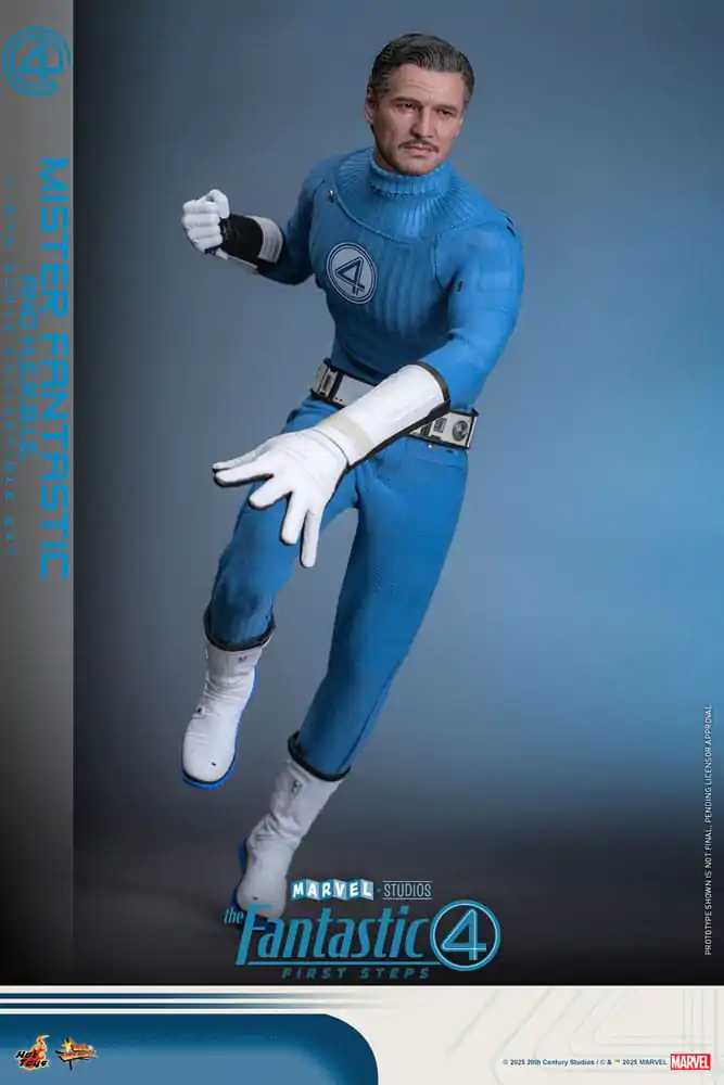 Fantastyczna Czwórka: Pierwsze Kroki Figurki Filmowe Masterpiece Action Figure 2-Pack 1/6 Mister Fantastic i H.E.R.B.I.E. 30 cm zdjęcie produktu