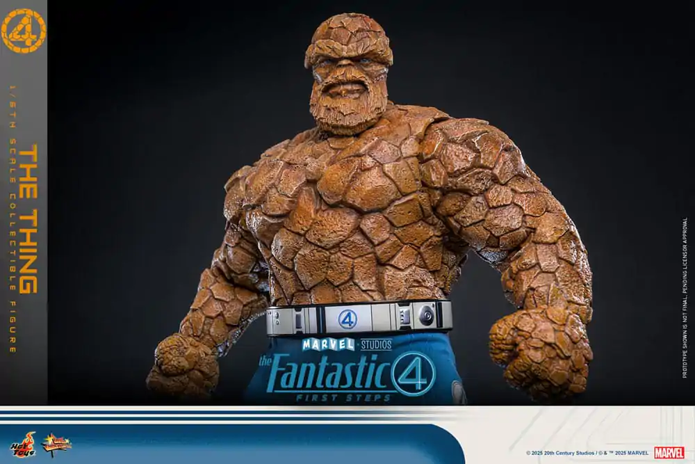Fantastyczna Czwórka: Pierwsze Kroki Movie Masterpiece Figurka Akcji 1/6 The Thing 31 cm zdjęcie produktu