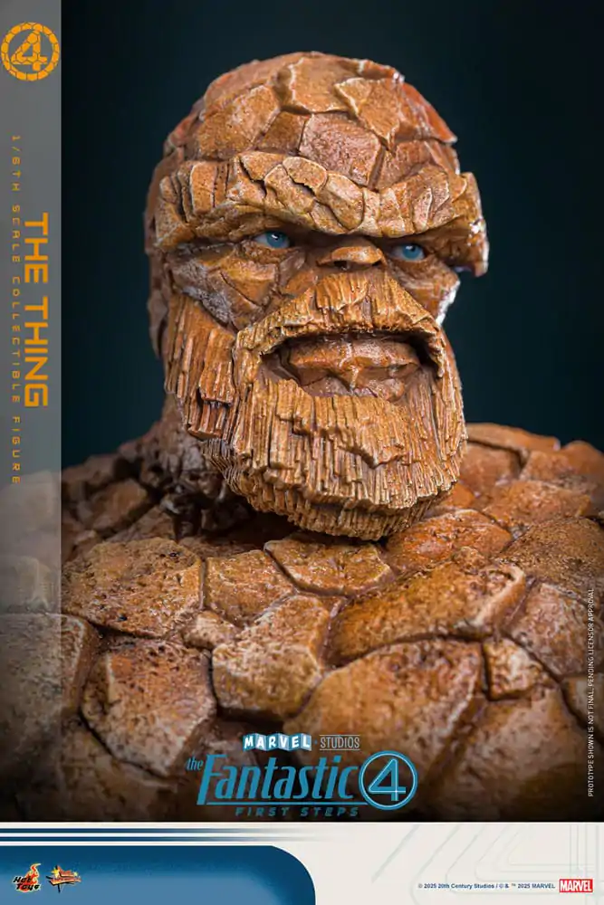Fantastyczna Czwórka: Pierwsze Kroki Movie Masterpiece Figurka Akcji 1/6 The Thing 31 cm zdjęcie produktu
