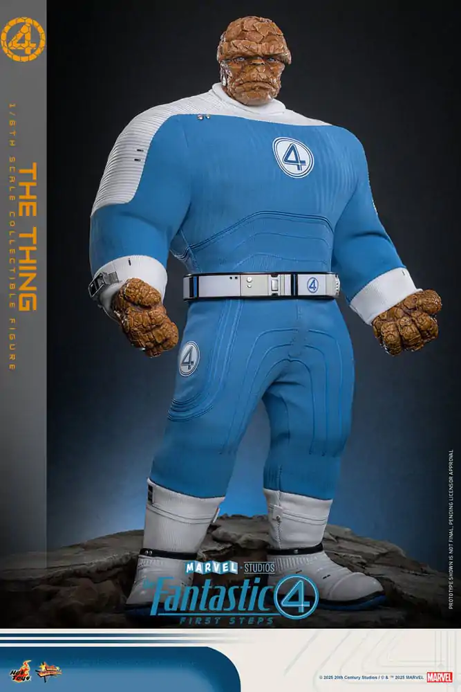Fantastyczna Czwórka: Pierwsze Kroki Movie Masterpiece Figurka Akcji 1/6 The Thing 31 cm zdjęcie produktu