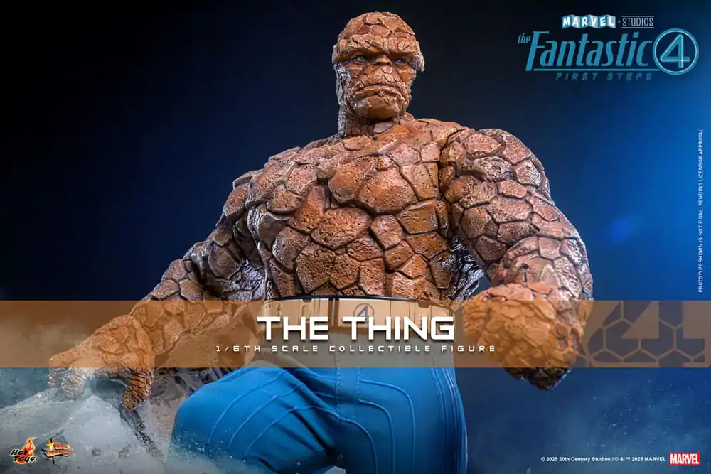 Fantastyczna Czwórka: Pierwsze Kroki Movie Masterpiece Figurka Akcji 1/6 The Thing 31 cm zdjęcie produktu