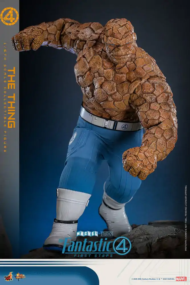Fantastyczna Czwórka: Pierwsze Kroki Movie Masterpiece Figurka Akcji 1/6 The Thing 31 cm zdjęcie produktu