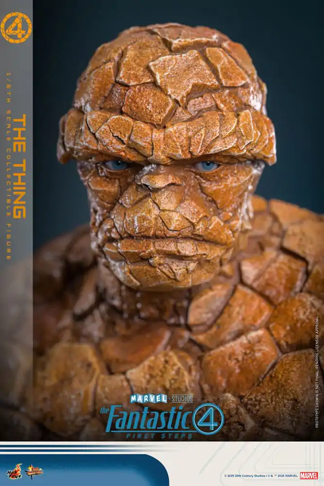 Fantastyczna Czwórka: Pierwsze Kroki Movie Masterpiece Figurka Akcji 1/6 The Thing 31 cm zdjęcie produktu