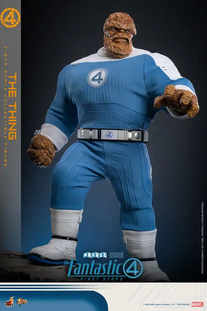 Fantastyczna Czwórka: Pierwsze Kroki Movie Masterpiece Figurka Akcji 1/6 The Thing 31 cm zdjęcie produktu