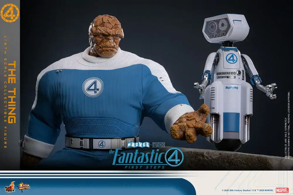 Fantastyczna Czwórka: Pierwsze Kroki Movie Masterpiece Figurka Akcji 1/6 The Thing 31 cm zdjęcie produktu